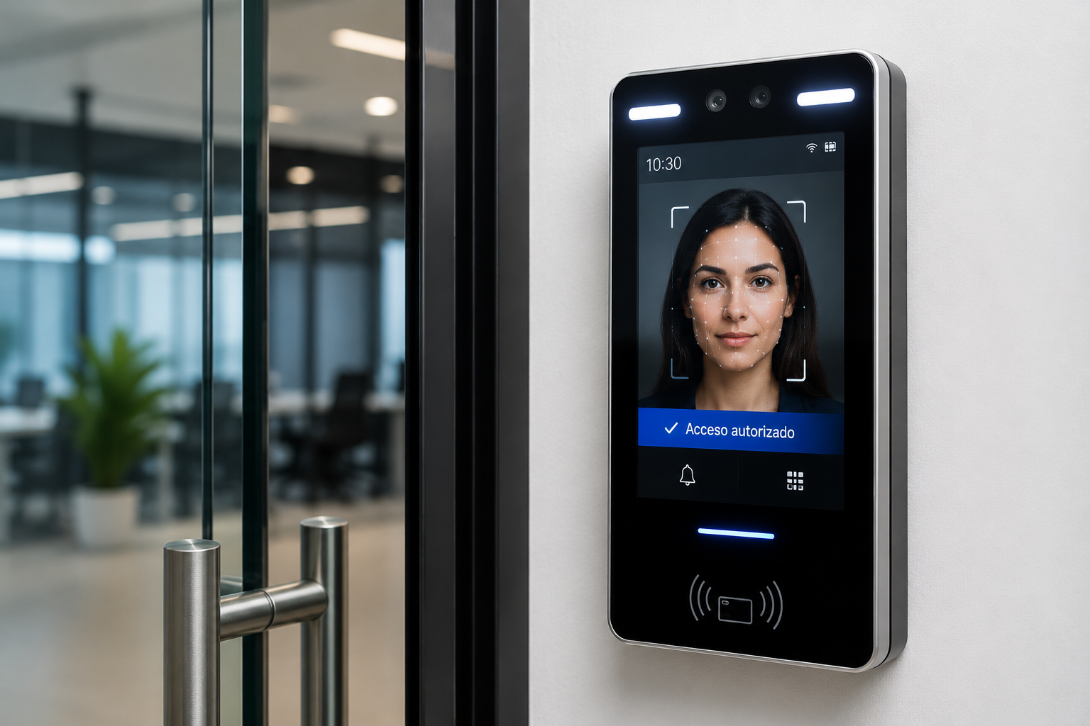 Control de acceso con reconocimiento facial