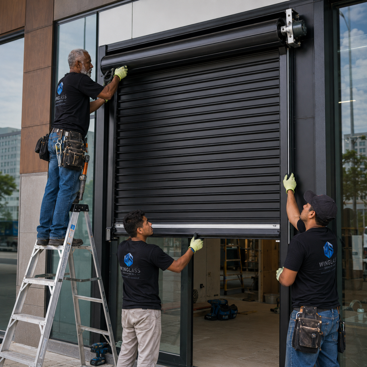 Instalación de shutter eléctrico