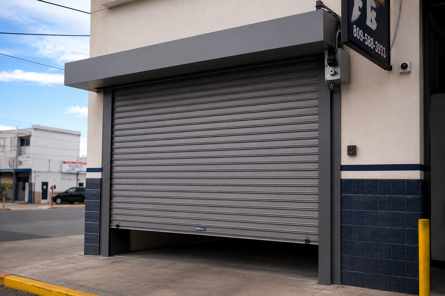 Instalación profesional de shutter eléctrico